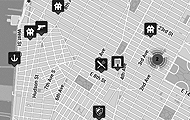 The Angel of Darkness Map of New York City