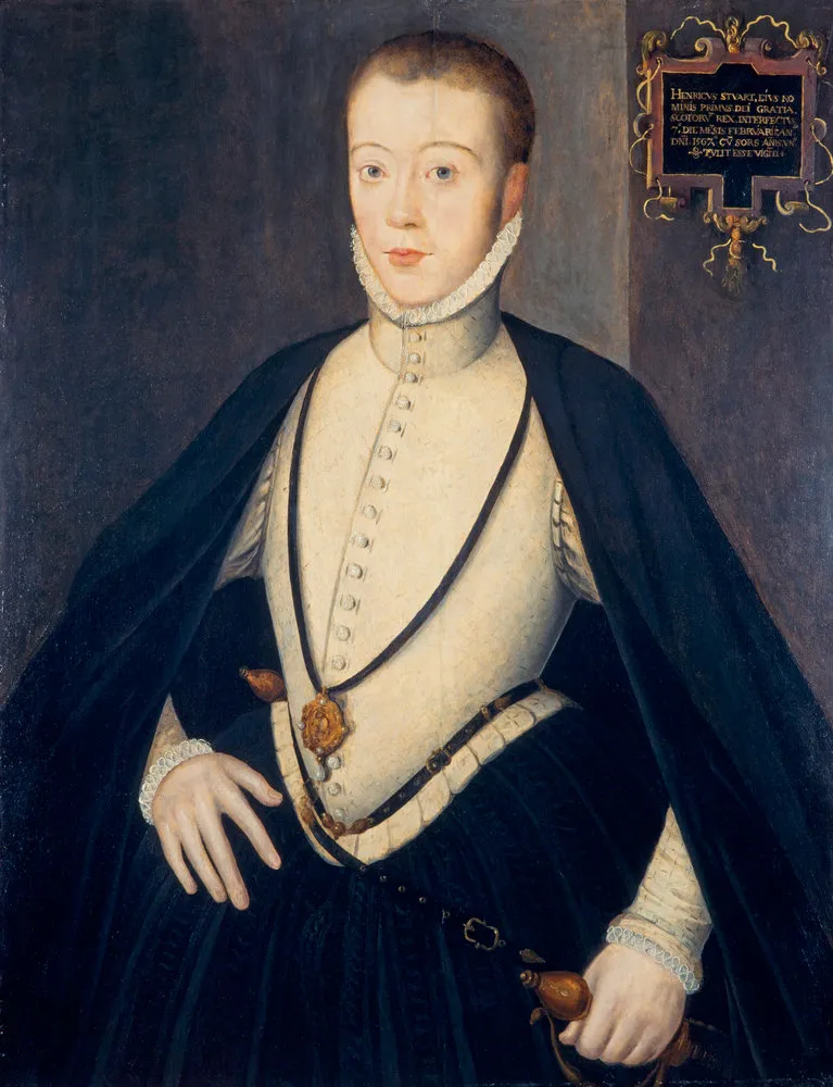 Lord Darnley in his late teens, by an unknown artist.
