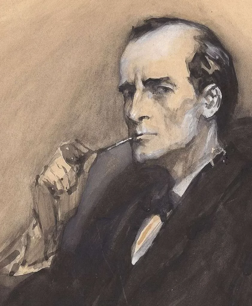 Portrait of Sherlock Holmes by Sidney Paget